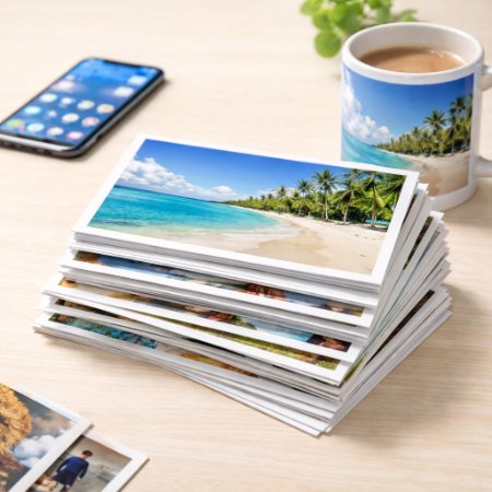 Photos en tas avec un mug