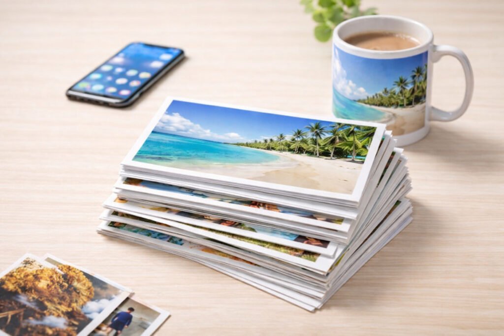 Photos 10X15 en pile