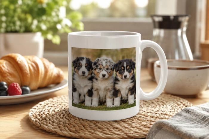 tasse blanche personnalsée 3 chlots